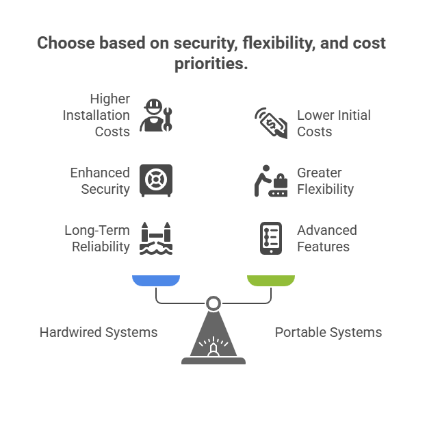 Choose Based on Security, Flexibility, and Cost Priorities